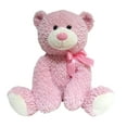 thumbnail image 1 of Kid Connection Pink Cuddly  Bear With Bow Plush Stuffed Animal 18”, 1 of 4