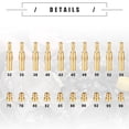thumbnail image 4 of Unique Bargains Universal Motorcycle Carburetor Jets Main Pilot Jets Nozzles 75 78 80 82 85 88 90 92 95 98 20pcs, 4 of 6