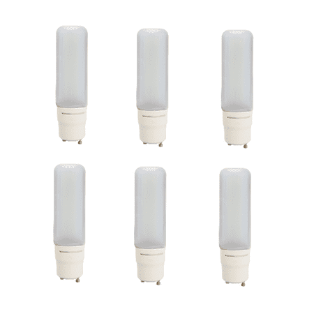 Viribright PL Lamp LED Light Bulb (6 pack), 13-18 Watt Replacement, GU24 Base, Warm White (2700K), 680 Lumens, 90+ (Best Cri Led Bulbs)