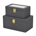 thumbnail image 2 of Canter Isle Linen Box Set - Dark Gray, 2 of 10