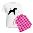 thumbnail image 5 of CafePress - Kerry Blue Terrier Women's Light Pajamas - Women's Short Sleeve Print T-Shirt and Pants Light Cotton Pajama Set, 5 of 7