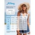 thumbnail image 3 of MiYang Robe de Bain une Pièce Taille Haute Rembourrée pour Femmes Fleur Marine TTTG, 3 of 7