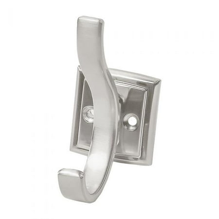 

0.43 in. Center-Center Style Hook Satin Nickel