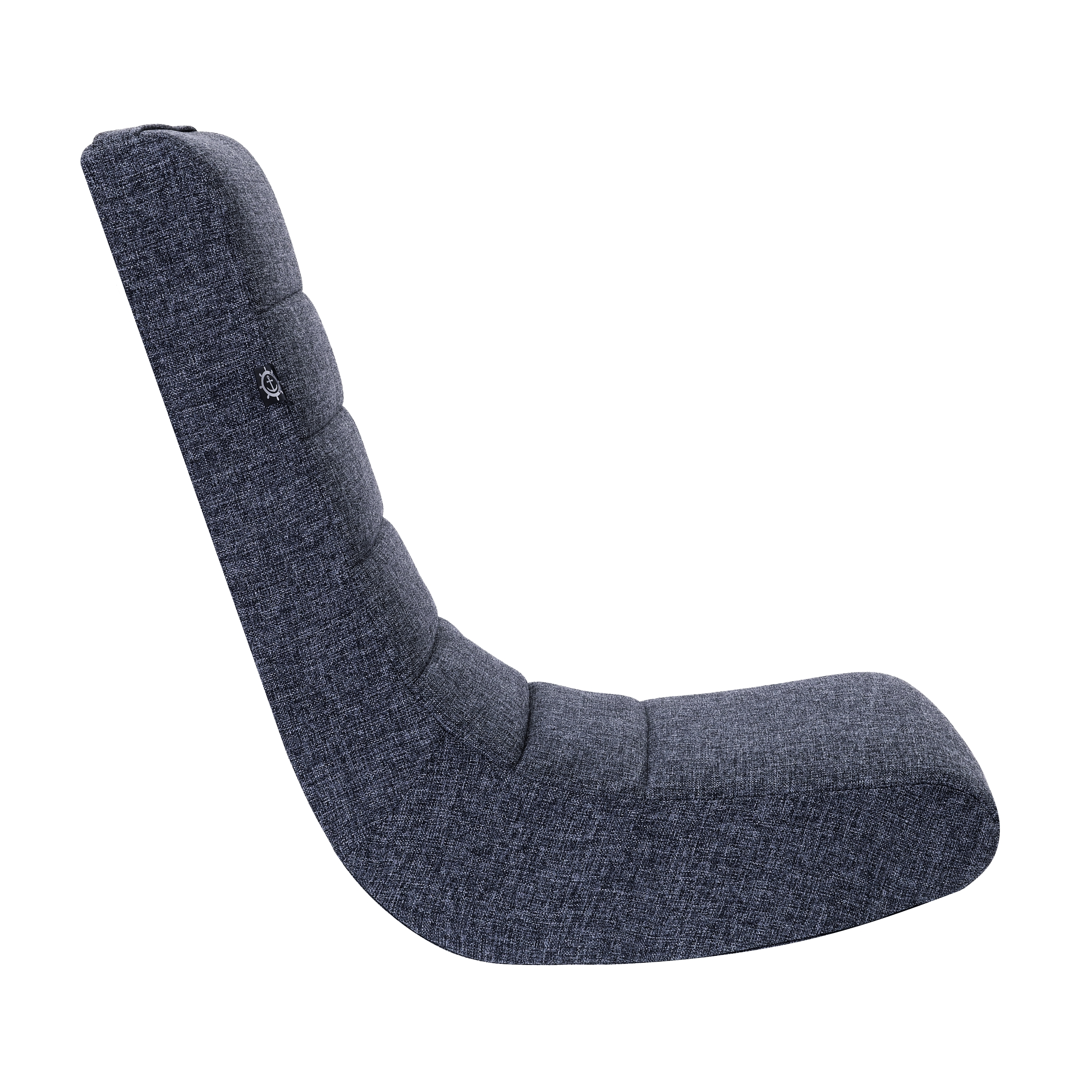 The Crew Furniture Classic Video Rocker Floor Gaming Chair, Kids and Teens, Polyester Linen, Gray - image 5 of 9