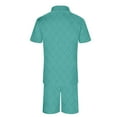 thumbnail image 4 of SHIXIAOO Men's Suits for Casual Outings Tailored Fit Set Comfortable Everyday Wear Stylish and Modern Design for Spring and Summer Activities Mens Drawstring Bathing Suit Young Mens Track Suit, 4 of 5