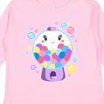 thumbnail image 4 of Inktastic Cute Gumball Machine and Bubbles Boys or Girls Long Sleeve Toddler T-Shirt, 4 of 5