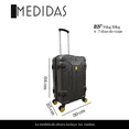 thumbnail image 2 of Maleta De Viaje 19 Kg Jony Mediana 23 Pulgadas Candado Numerico Y Ruedas 360, 2 of 4