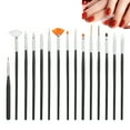 thumbnail image 2 of UDIYO 15Pcs/Set Pro Nail Art Drawing Dotting Polish Makeup Pen Brushes Manicure Tool, 2 of 6