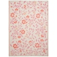 thumbnail image 2 of Mainstays 5'x7' Pink Floral Plastic Outdoor Rug, 2 of 8