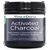 Viva Doria Activated Charcoal Powder, Coconut Shell Derived, 6 Oz