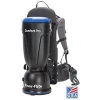 Powr-Flite Comfort Pro BP6S Vacuum Cleaner, 120 V, 1200 W, 130 cfm, 6 qt Vacuum