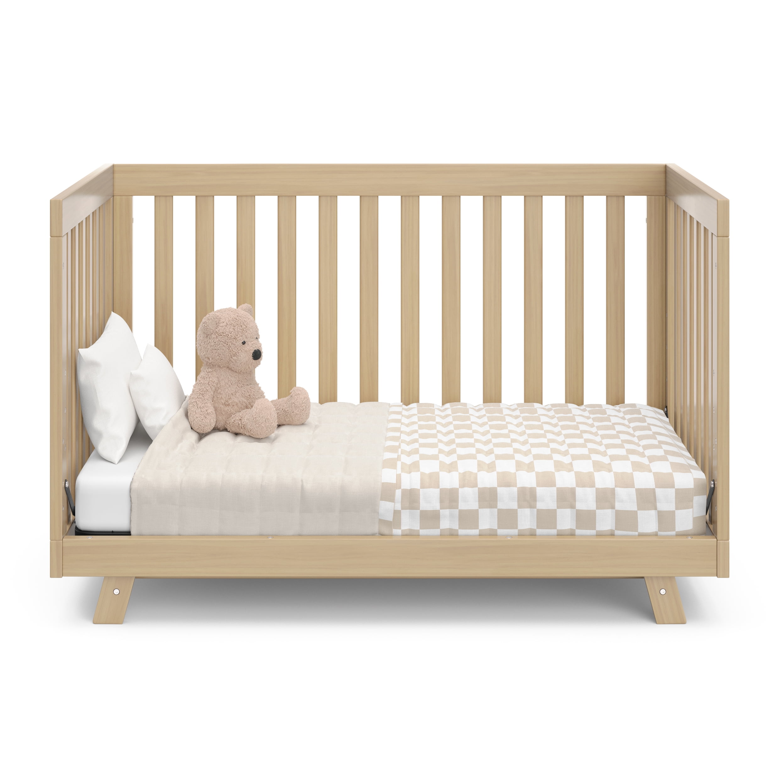 Storkcraft Beckett 3-in-1 Convertible Baby Crib, Driftwood