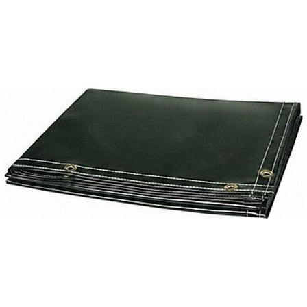 Steiner Welding Curtain, 6 ft H, 10 ft W, Green 333-6X10
