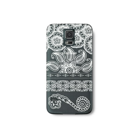 India Henna Tattoo Style Phone Case for the Samsung Galaxy S7 - Floral Pattern (Best Phone Service To Call India)