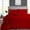 Blood Red, variant on SGI Bedding 100% Egyptian Cotton 3PC Pinch Duvet Cover King White