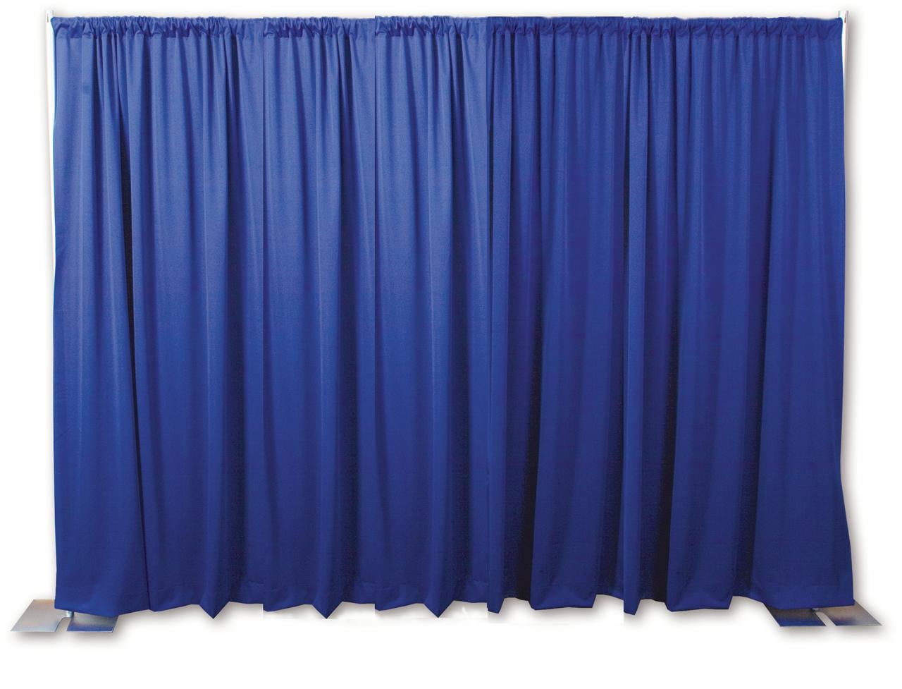 Premier Portable Pipe and Drape Backdrop Kit 8ft x 10ft (Royal Blue