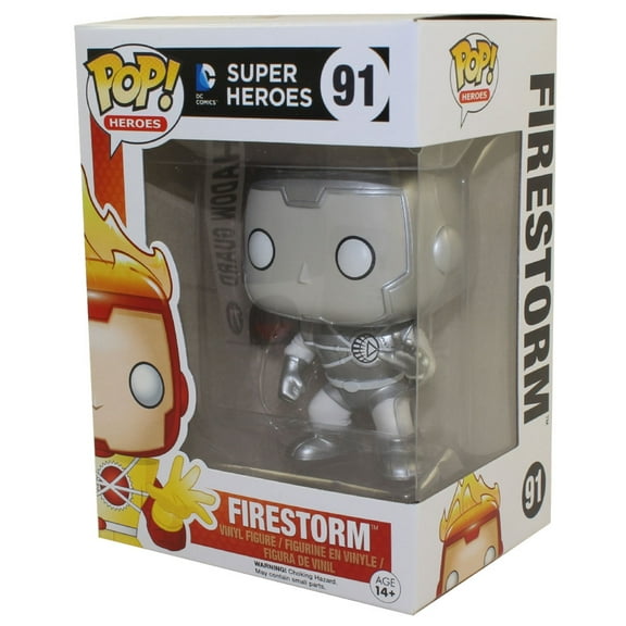 Funko POP! Heroes - DC Comics Vinyl Figure - FIRESTORM (White Lantern) #91 *Exclusive*