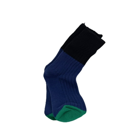 Coloured patterned cotton socks Ladies' casual sailor socks