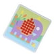 thumbnail image 4 of Botón Art Toy 240 Piezas Color Discover Button Art Juego de Actividades para Niños Pequeños Mosaico a Juego Pegboard Colorful Mushroom Nail Puzzle Board Niños Juguete ANGGREK Otros, 4 of 8