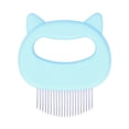 thumbnail image 2 of Herramienta de aseo para mascotas, peine de concha de pelo de gato, peine de aseo para gatos, peine de concha de gato, funcionalidad de alta precisión, 2 of 8