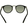 thumbnail image 3 of Persol Men's PO3108S-95/31-49 Black Round Sunglasses, 3 of 3