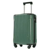 Carry on Luggage, Lightweight Durable ABS Suitcases with Double Wheels, Expandable 20-inch Travel Checked Luggage 20"