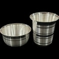 thumbnail image 6 of 999 Pure Silver Hallmarked 150ml Glass & 100ml Bowl Set- 3.0-inch Set#02, 6 of 9