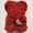 A, variant on Romantic Mini Rose Bear Bouquet - 20cm Foam Flower Gift for Home Decoration, Mother's Day, Valentine's Day, Graduation