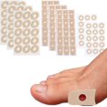 thumbnail image 1 of 120 Counts Corn Cushion Foam Corn Protectos Pads For Foot, Sticker Callus Pads Reducing Rubbing Cushions, 1 of 5