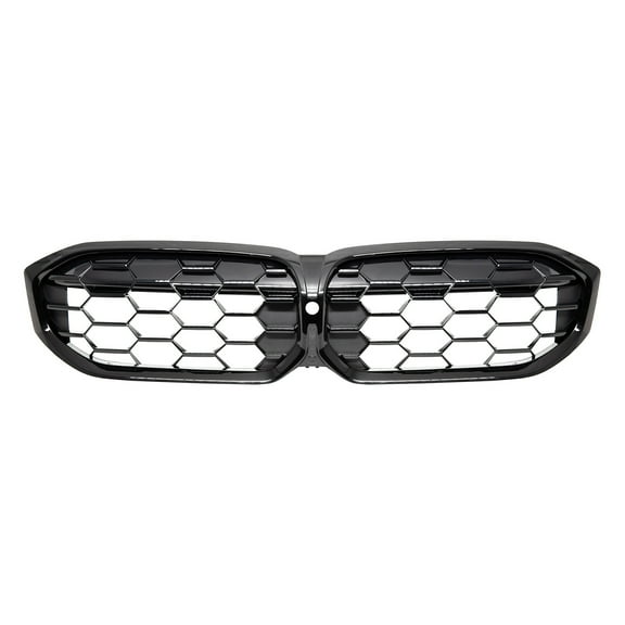 New Aftermarket Gloss Black Front Grille Replaces 51115A1BFB2 fits 2023-2025 BMW M340i