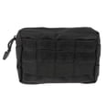 thumbnail image 1 of Bolsa de cintura táctica Molle Kusrkot negro, 1 of 7