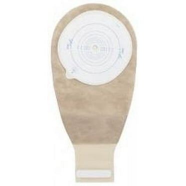 Esteem   Ostomy Pouch One-Piece System 14 Inch Length 3/8 to 4 Stoma Drainable Trim Fit, 416908 - BOX OF 10