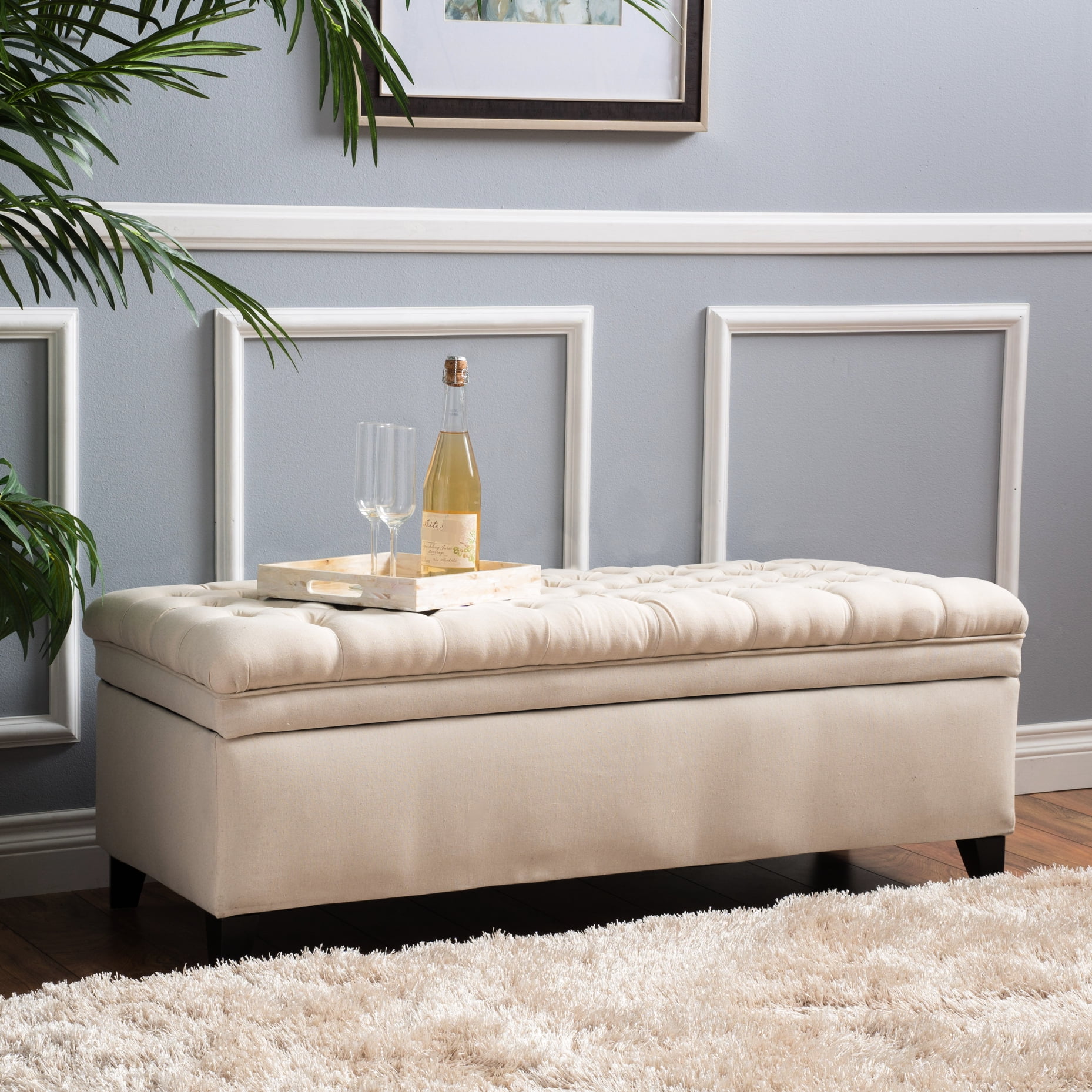 Beige Storage With Minimistic Yet Refined Structure Contemporary Practical Solutions - Adds Value