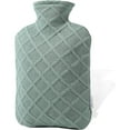 thumbnail image 6 of LZCKDPX Hot Water Bottle with Cover,Hot Water Bag for Pain Relief 2Liter,Heating Pad,Hand Warmer,Warming Bed.Classic.BPA Free,Close-Match(Green), 6 of 6