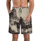 thumbnail image 1 of Balery Western Desert Cowboy Traje de Baño Estilo Hawaiano para Hombre, Shorts de Secado Rápido con Bolsillos-3X-Large, 1 of 6