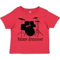 thumbnail image 3 of Inktastic Future Drummer Boys or Girls Toddler T-Shirt, 3 of 5