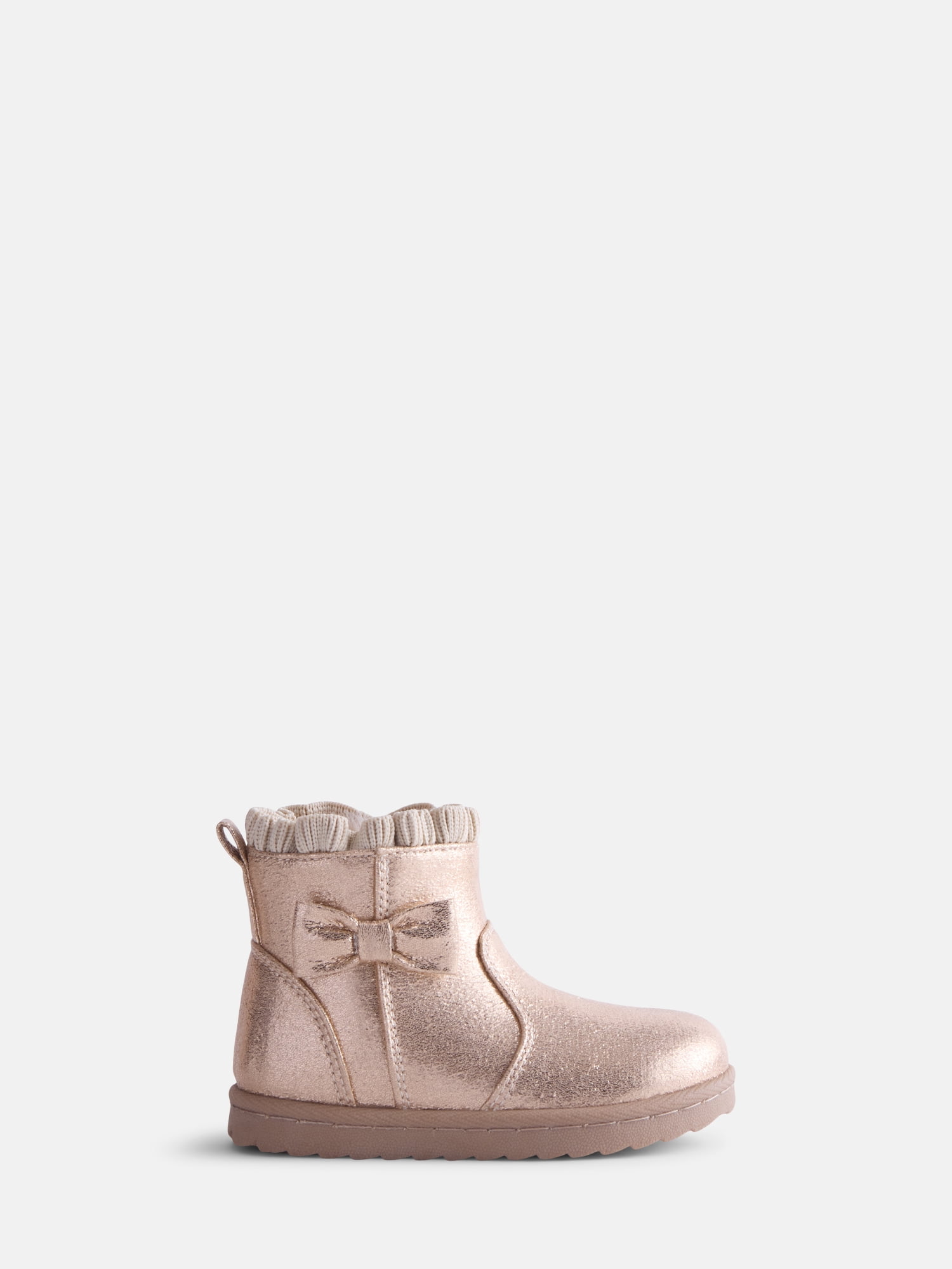 Wonder Nation Baby and Toddler Girls Faux Fur Boots