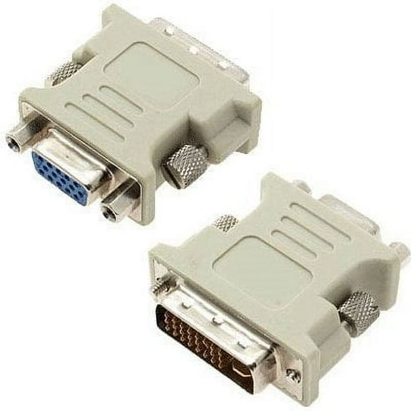 5-pack Male DVI-D (DVI 24 1 Pin) to Female VGA Adapter