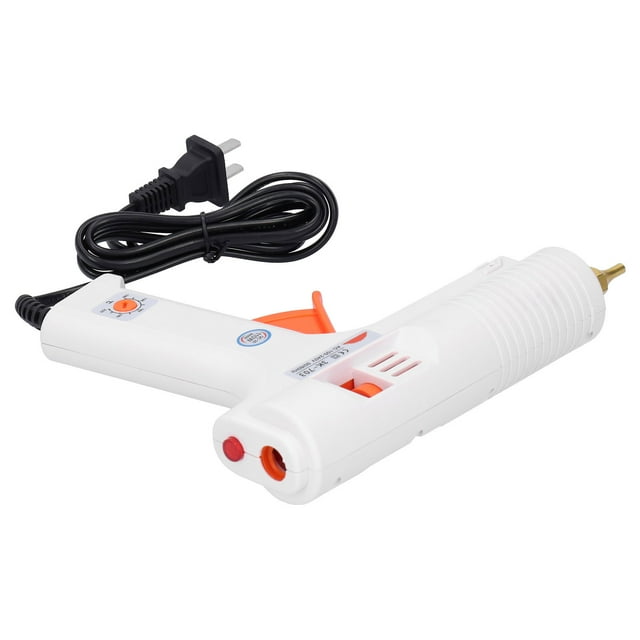 Kit de Colle de Fonte Chaude, Mini Chauffage Colle de Fonte Chaude, Colle Chaude de Bricolage avec un Indicateur de Travail pour Bricolage Artisanat et Bricolage Bricolage Kit de Réparation Nous Plug, EU Plug