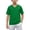 F232-Green, variant on hengsof Boys' Fashion Soccer Jersey, Summer V Neck Short Sleeve Solid Color Mesh Quick Dry Sports Top Ages 3-15