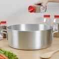 thumbnail image 2 of Soro Essentials- 15 qt. Heavy Weight Aluminum Brazier 6 mm Thickness- Brazier with Riveted Handles Perfect for Roasting Sauteing Searing and Pan Frying Home Kitchen Restaurant, 2 of 9