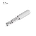 thumbnail image 3 of Unique Bargains H8 Magnetic Hex Screwdriver Bit 1/4' Hex Shank 2' Length Screw Driver, 5 Pack, 3 of 5