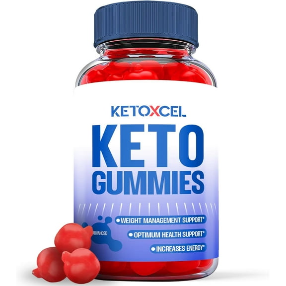 (1 Pack) Ketoxcel Keto ACV Gummies - Apple Cider Vinegar Supplement for Weight Loss - Energy & Focus Boosting Dietary Supplements for Weight Management & Metabolism - Fat Burn - 60 Gummies