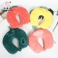 thumbnail image 4 of Cute Cartoon U Pillow Aircraft Travel Pillow Travel Driving Neck Guard U Pillow Memory Cotton Napping Pillow, 4 of 8