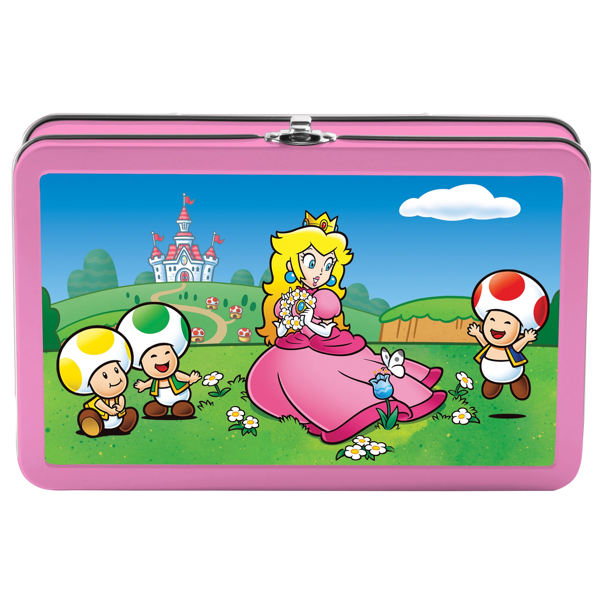 Find It 3D Tin Pencil Box Princess Peach for School Supplies, New