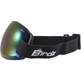 thumbnail image 3 of Birdz Eyewear Starling Sport Skydiving Snowboarding Motorcycle Riding Goggles Blue ReflecTech Mirror Lens, 3 of 4