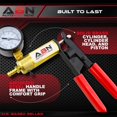 ABN Brake Bleeder Kit Universal Vacuum Pump Bleeding Set for Automotive