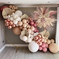 thumbnail image 1 of Balloon Arch Kit, 138 Pieces Apricot Rose Balloon Arch Garland Kit Party Decoration Pair, 1 of 4