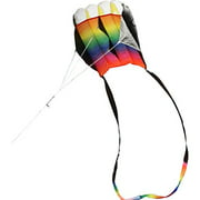 HQ Kites Parafoil Kite - Easy Rainbow- 22 Inch Single - Line Kite - Active Outdoor Fun for Ages 5 Years and Older