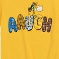thumbnail image 3 of Peanuts - Aaugh Pattern Charlie Brown - Toddler And Youth Short Sleeve Graphic T-Shirt, 3 of 6